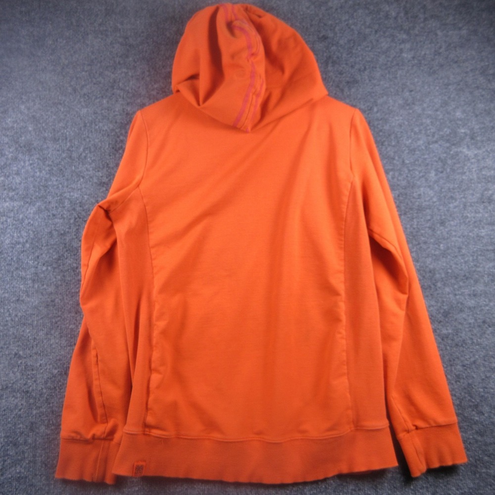 Mini Hoodie Mens Large Orange More‎ Wroom Less Cute Car Graphic Pullover - Picture 3 of 8